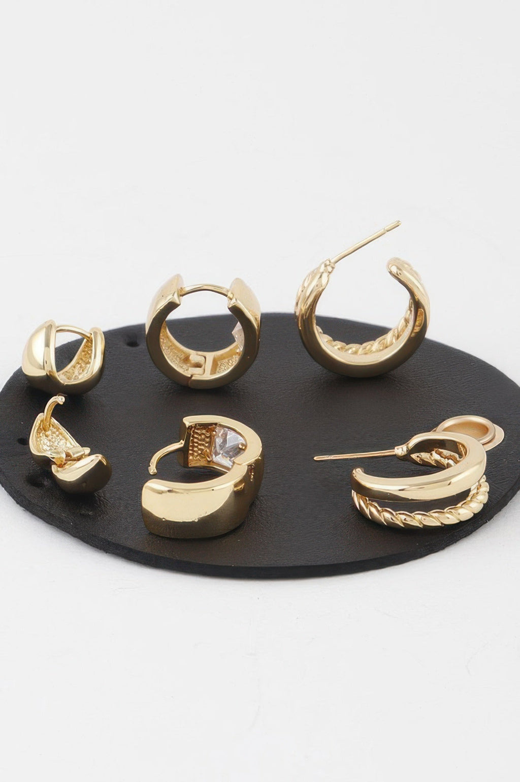 Multi Luxury Hoop Earrings Set
