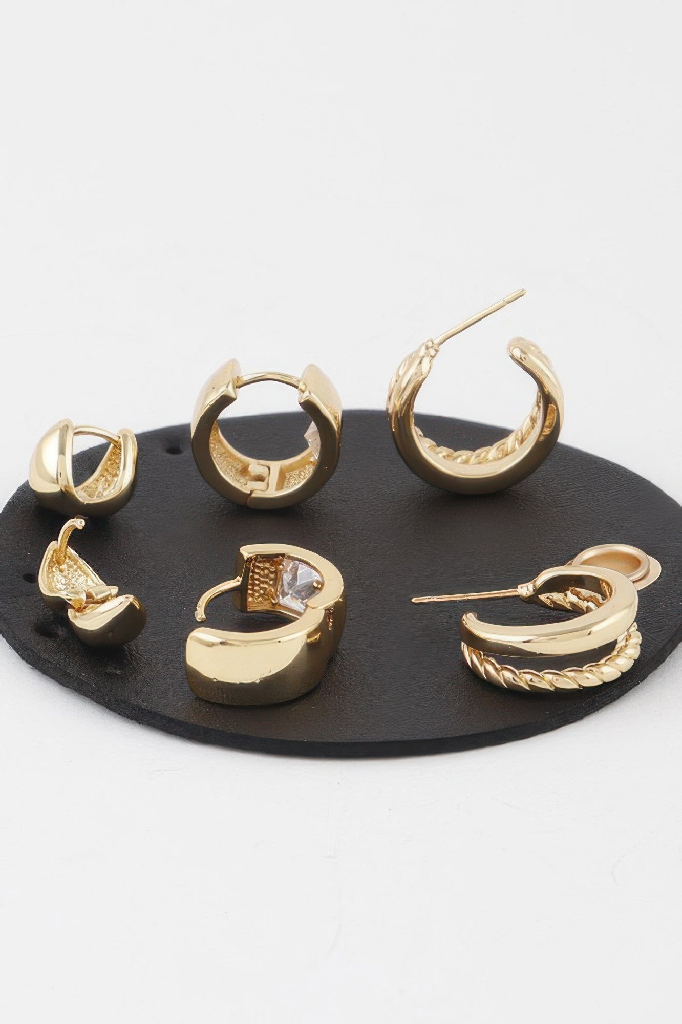 Multi Luxury Hoop Earrings Set