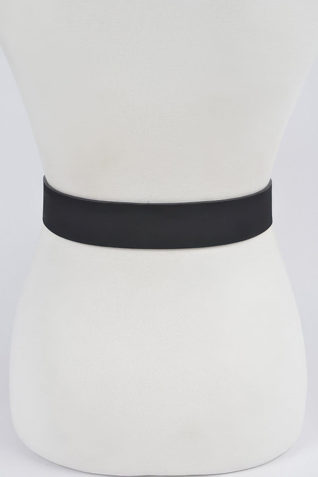 Two Buckle Faux Suede Belt