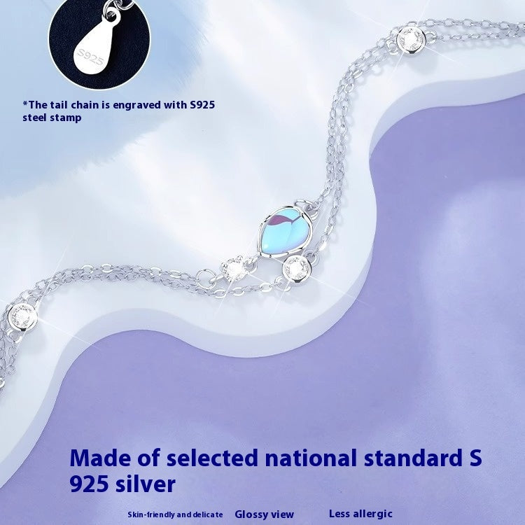 S925 Sterling Silver Lubert's Tear Bracelet