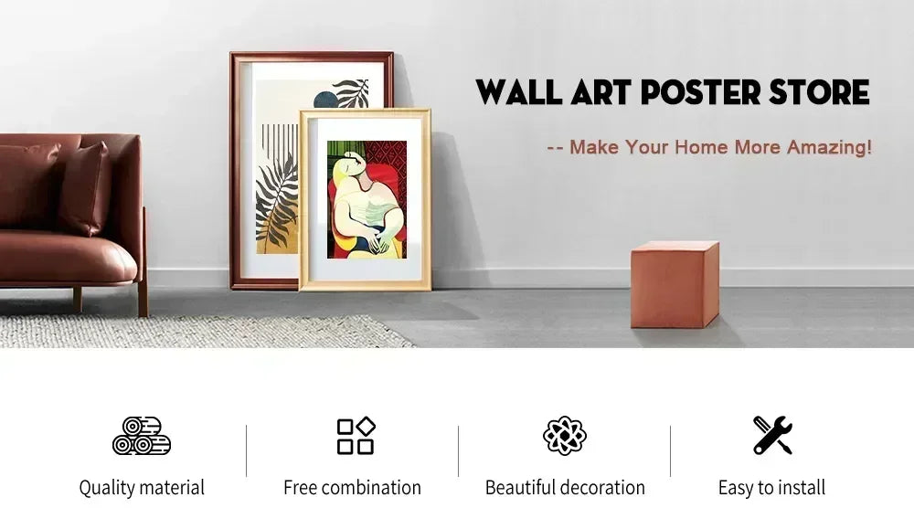 DecorBites™ Abstract Canvas Print Set: 3D Sculpture Wall Art