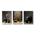 DecorBites™ Abstract Canvas Print Set: 3D Sculpture Wall Art