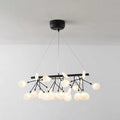 DecorBites™ Acrylic Leaf-Shaped LED Hanging Light Fixture for Dining Room - Modern Island Lighting