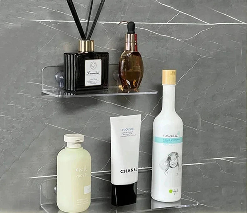 DecorBites™ Acrylic Wall Shelf Organizer for Home Decor