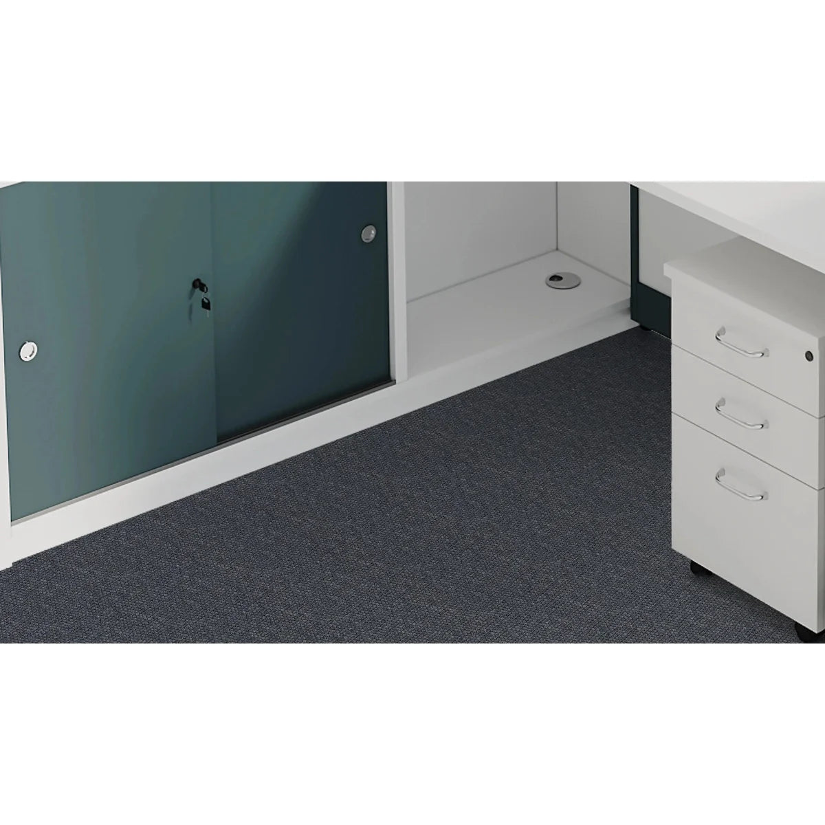 Aisley · L-Shaped Cubicle Workstation