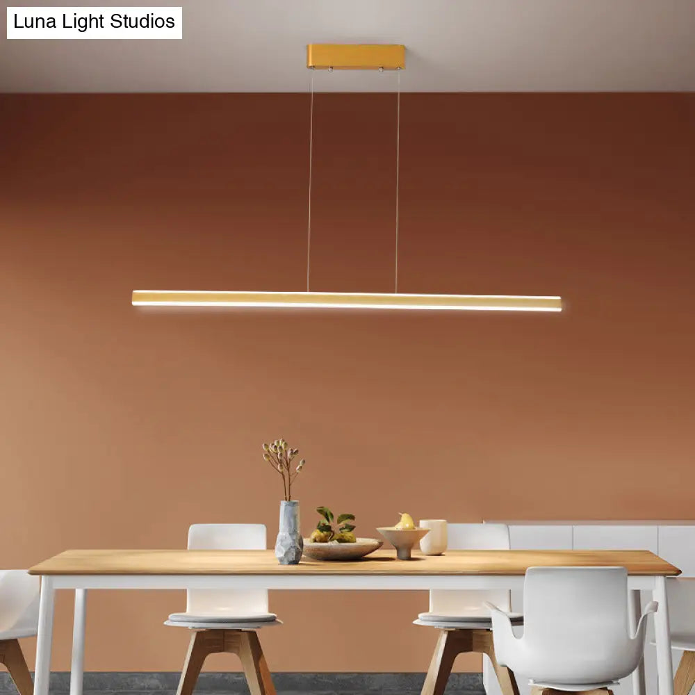 DecorBites™ Aluminum LED Triangular Prism Pendant Lamp for Dining Room - Simple and Stylish Island Light