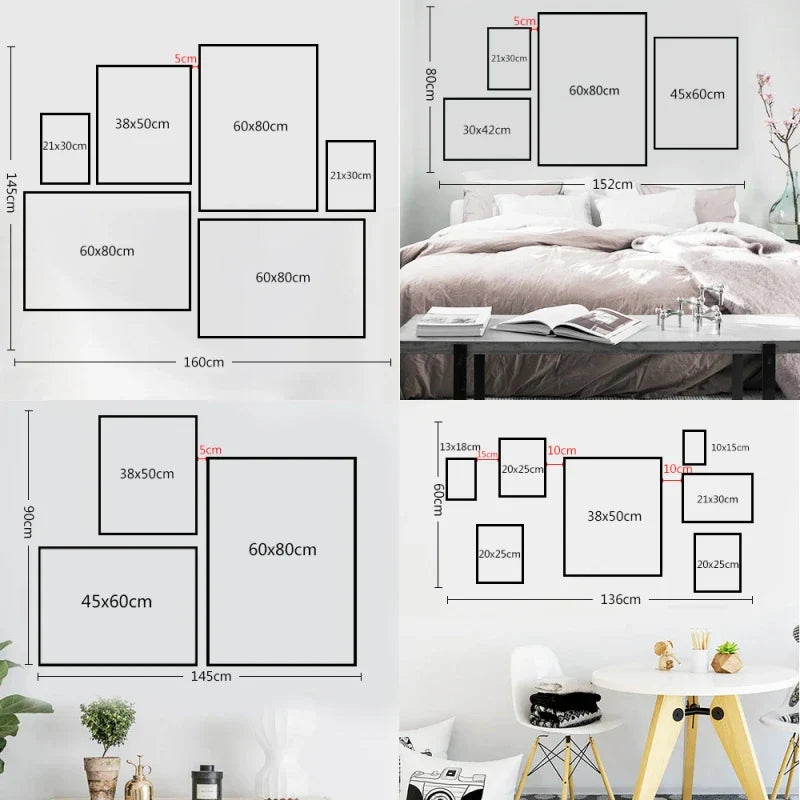 DecorBites™ Animal Posters Set for Home Decor