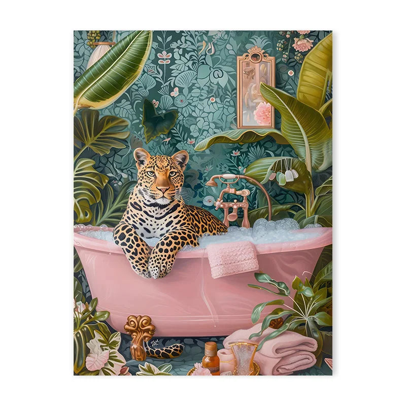 DecorBites™ Animal Themed Canvas Wall Art for Home