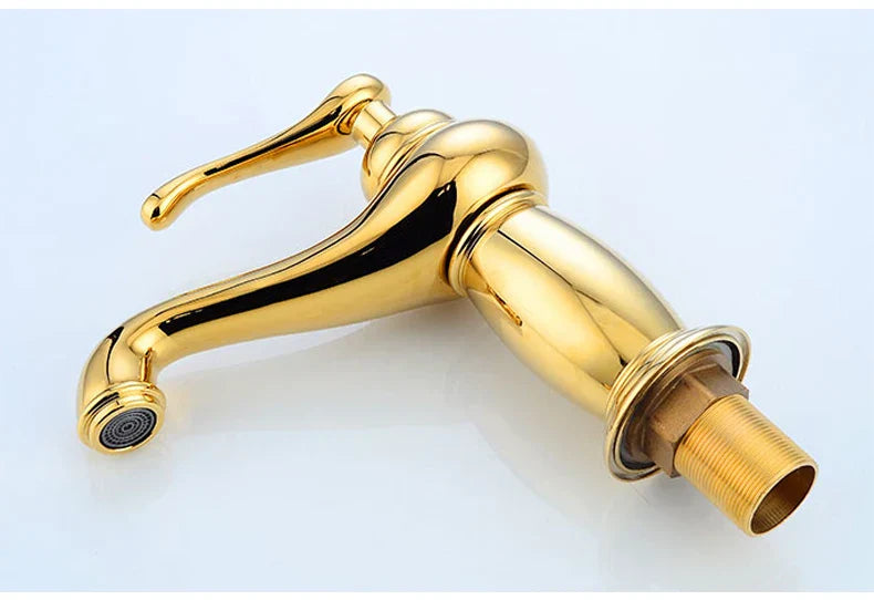 DecorBites™ Antique Bronze Bathroom Faucet Single Handle Mixer