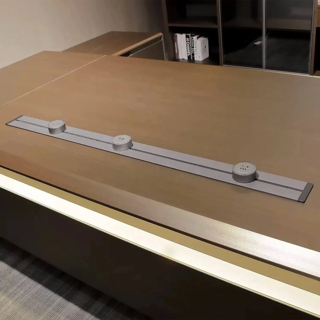 Aspen · Modern L-Shaped Executive Desk