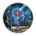 PI Pioneers AI Wall Clock