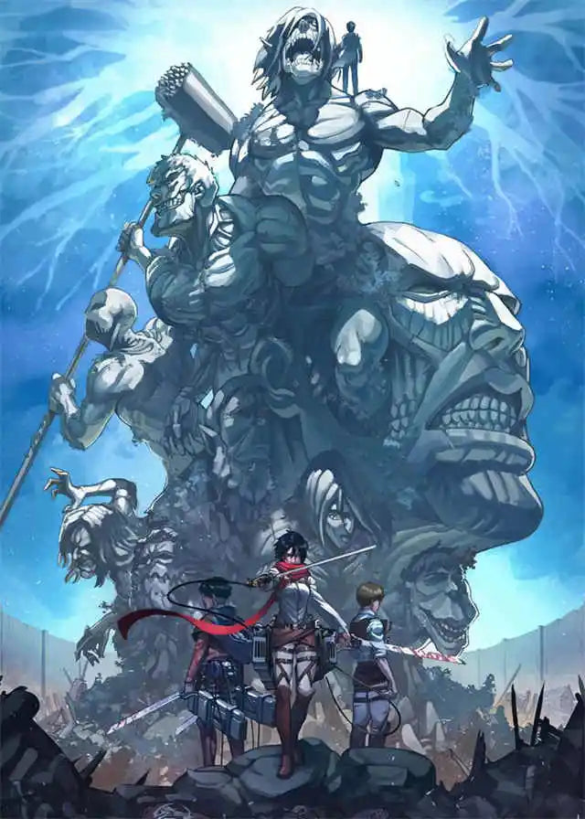 DecorBites™ Attack on Titan Final Season Poster