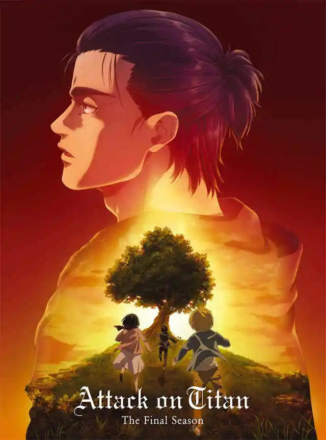 DecorBites™ Attack on Titan Final Season Poster Canvas Art