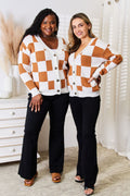 I am a Fashion Junky Double Take Button-Up V-Neck Dropped Shoulder Cardigan