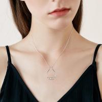Ring Holder Necklace Irish Claddagh Jewelry in White Gold Plated Sterling Silver