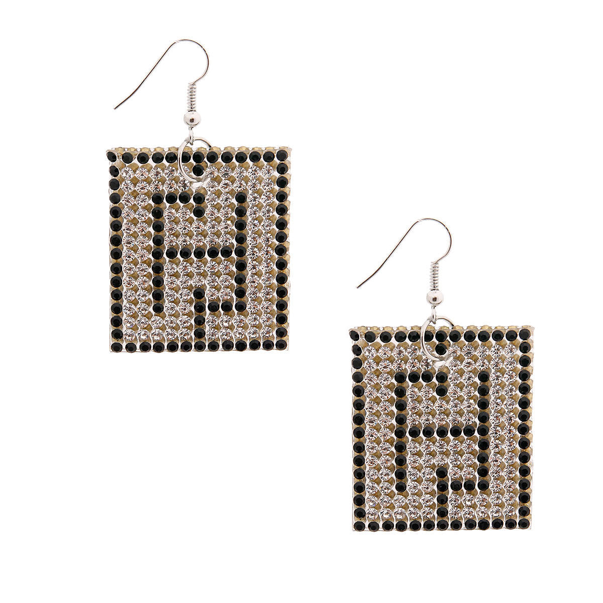 Reversible Earrings Sleek Silver Stylish Statement Jewelry