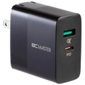BCMASTER 2-Port Wall Charger 30W USB-C PD and 18W USB-A