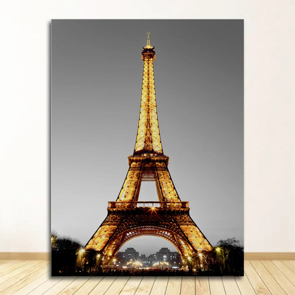 DecorBites™ Black and White Nordic Landscape Canvas Set