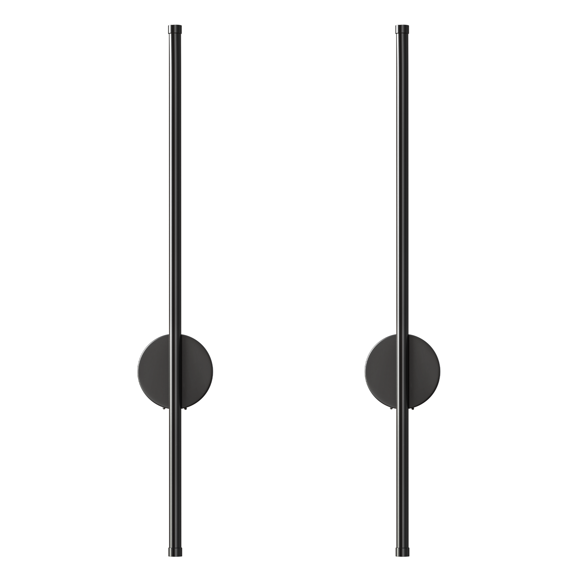 DecorBites™ Black Battery Operated Wall Sconces (SET OF 2)