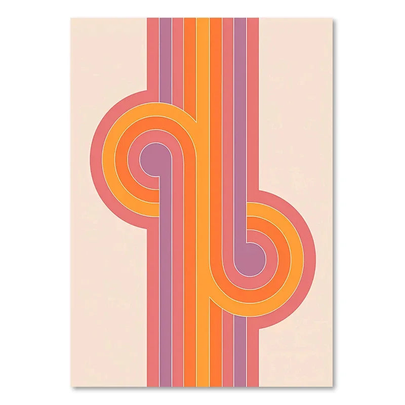DecorBites™ Boho Art Prints for Living Room Decor