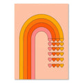 DecorBites™ Boho Sunset Stripes Art Prints - Wall Decor