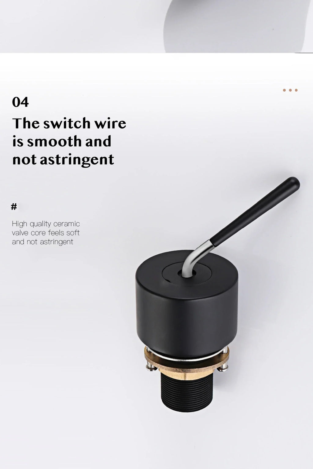 DecorBites™ Brass Black Luxury Bathroom Faucet - Single Handle