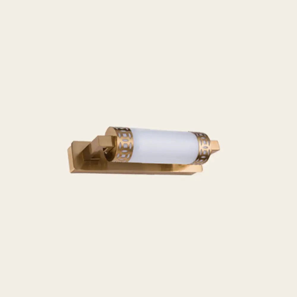 DecorBites™ Bronze LED Wall Light Sconce for Minimalist Bathroom Vanity Lighting