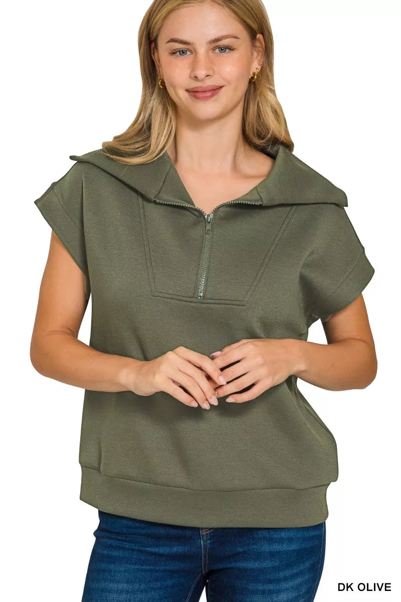 Scuba Half Zip Top