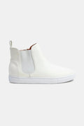 Fashion Faux Suede Elastic Side Panel Sneakers