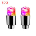 Universal Wheel LED Light Car Motorcycle Bike Neon Valve Cap