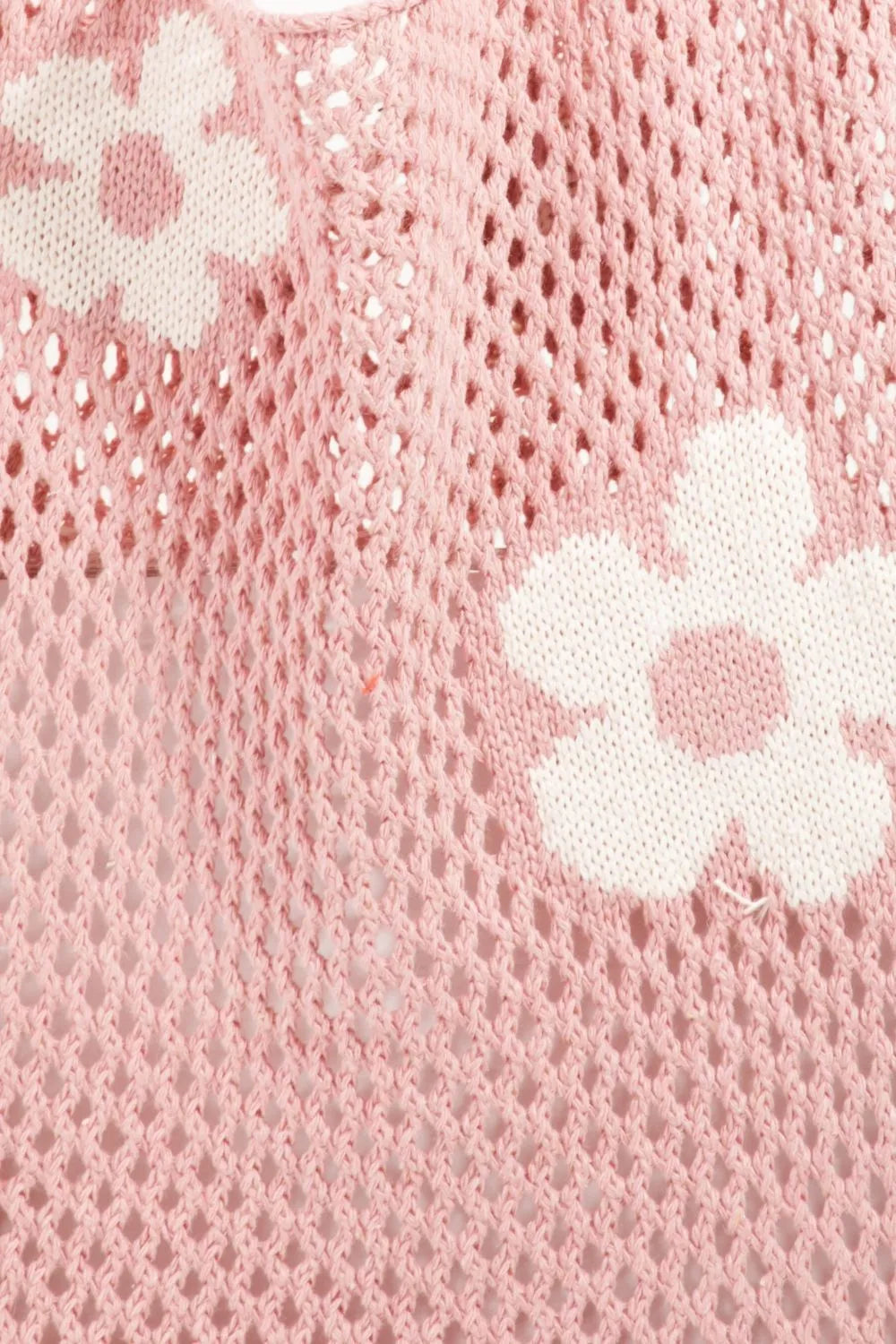 Flower Knitted Shoulder Bag