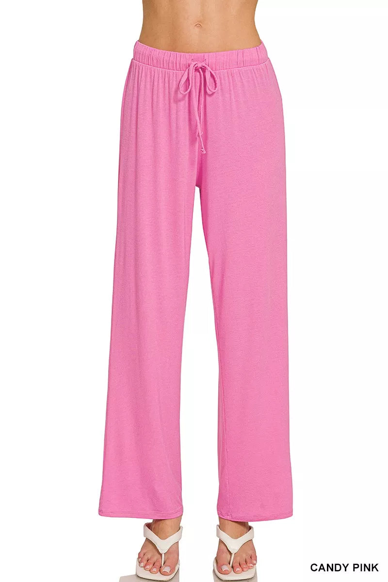 V-neck Oversized Top & Pants Set
