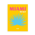 DecorBites™ Colorful Travel Posters - Miami, Ibiza, Mykonos