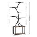 DecorBites™ Compact Tree Design Plant Stand with Multiple Shelves