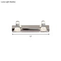 DecorBites™ Conic Sconce Light - Contemporary Style Aluminum Vanity Lighting with 2/3/4 Warm/White Lights for Bathroom, Made of Stainless Steel