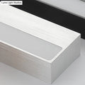 DecorBites™ Contemporary Black/Silver LED Vanity Light in White/Warm for Linear Vanity Sconce - 16"/19.5"/23.5" Wide