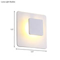 DecorBites™ Contemporary LED Acrylic Wall Sconce Lighting for Living Room - White/Warm Light