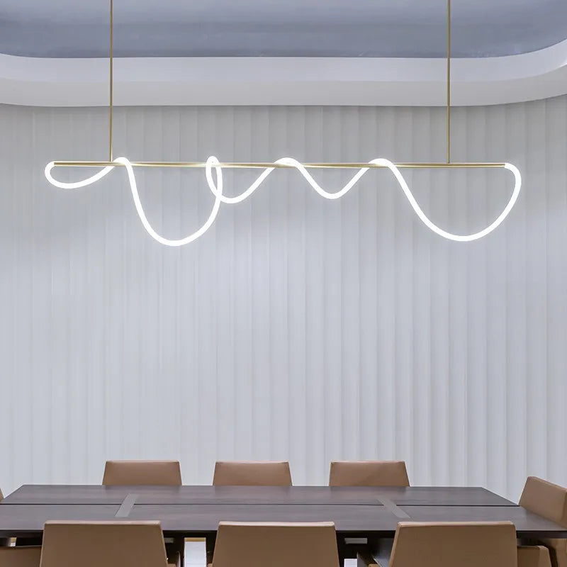 DecorBites™ Contemporary LED Chandelier for Dining Room Lighting