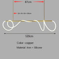 DecorBites™ Contemporary LED Chandelier for Dining Room Lighting
