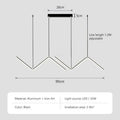 DecorBites™ Contemporary LED Pendant Lights 2-Head 90cm
