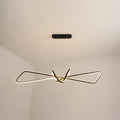 DecorBites™ Contemporary Metal Dining Room Hanging Light Kit with Bowtie LED Island Lighting