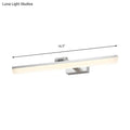 DecorBites™ Contemporary Metal LED Vanity Sconce - 16.5"/28"/22.5" Wide - Black/Silver/Coffee - Adjustable Lighting