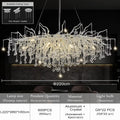 DecorBites™ Crystal Chandelier for Living Room Bedroom
