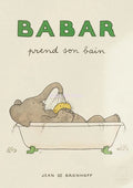 DecorBites™ Cute Elephant Family Cartoon Poster for Kids Room