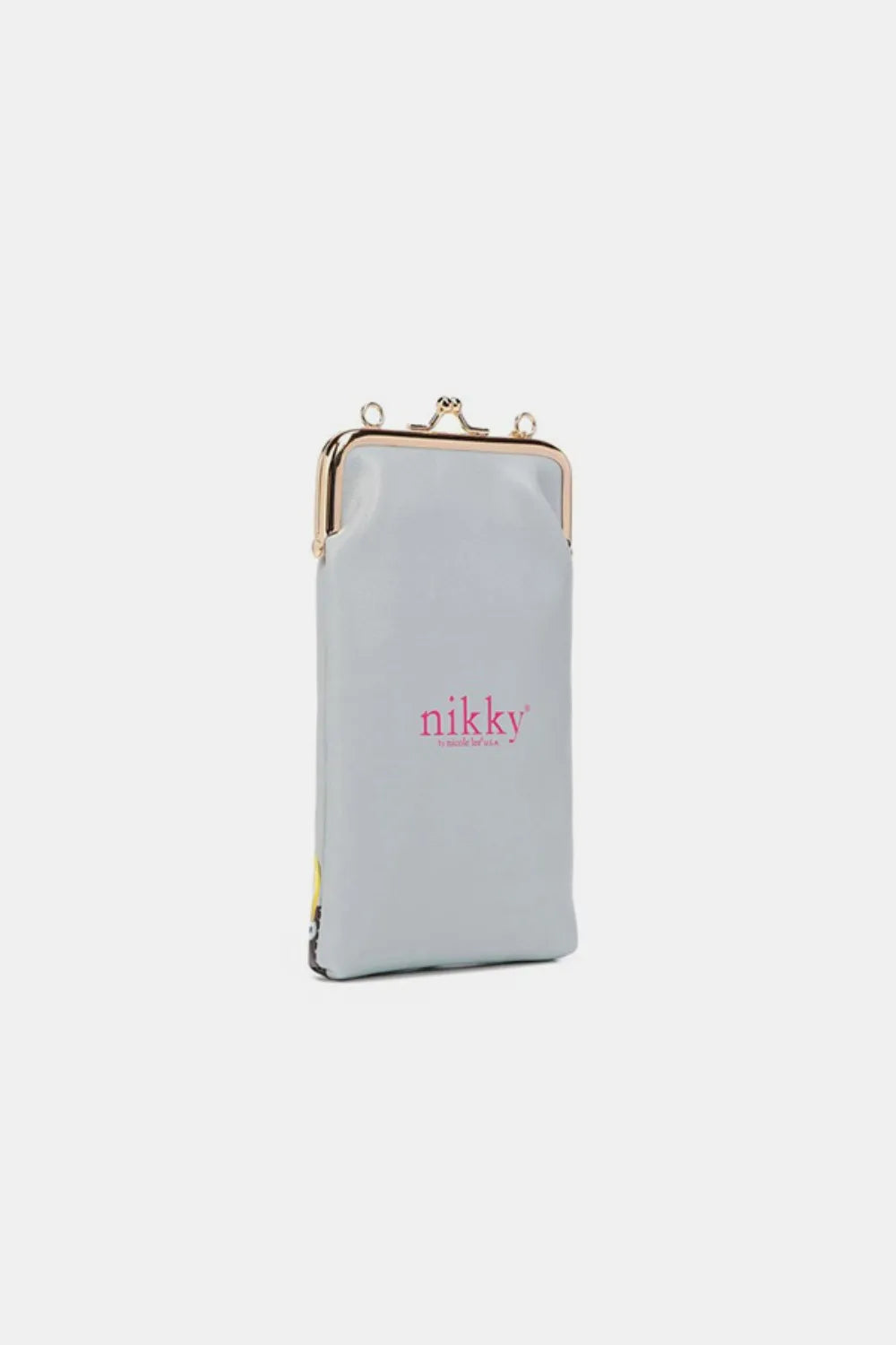 Printed Kisslock Phone and Sunglass Purse