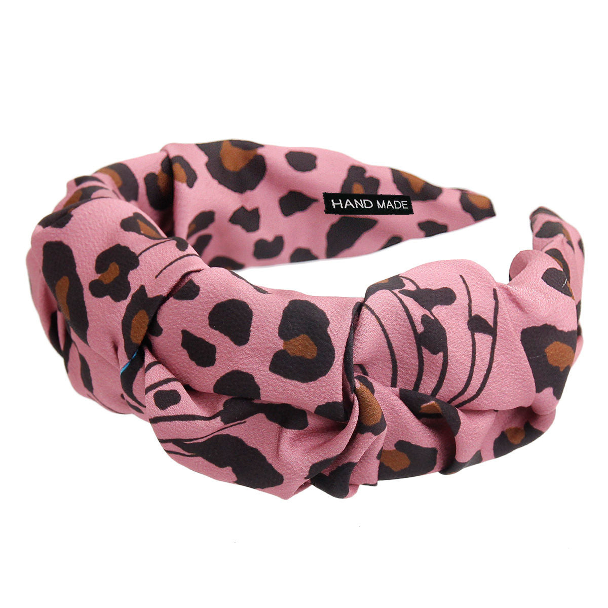 Ultra Soft Fuchsia Leopard Print Headband – Trendy Fashion Accessory