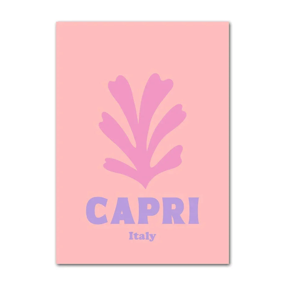DecorBites™ Danish Pastel Flower Canvas Wall Art
