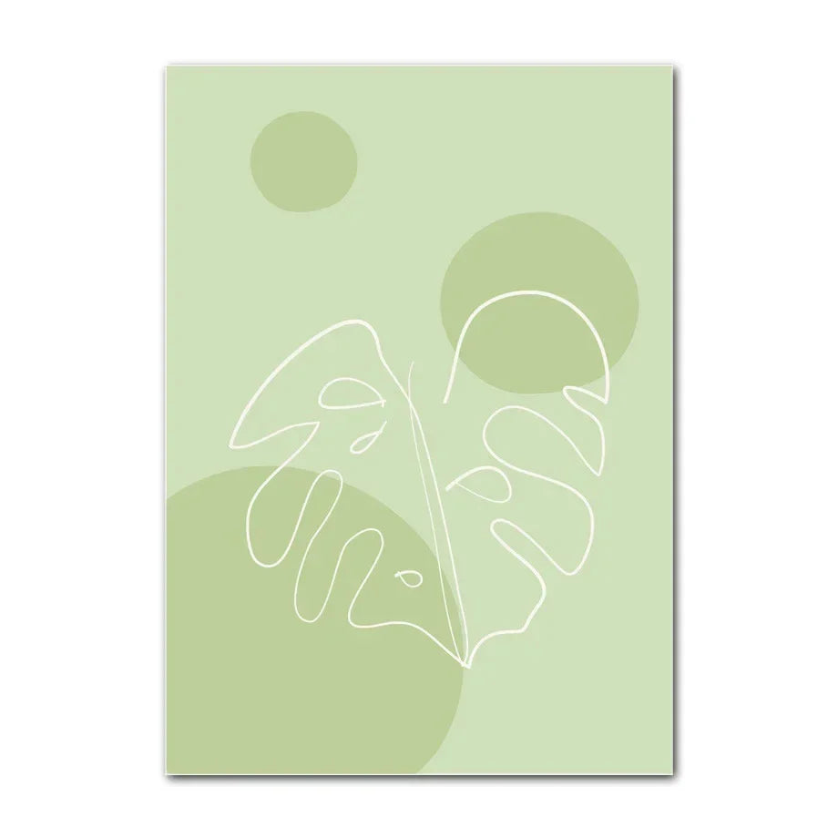 DecorBites™ Danish Pastel Flower Canvas Wall Art