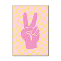 DecorBites™ Danish Pastel Flower Canvas Wall Art