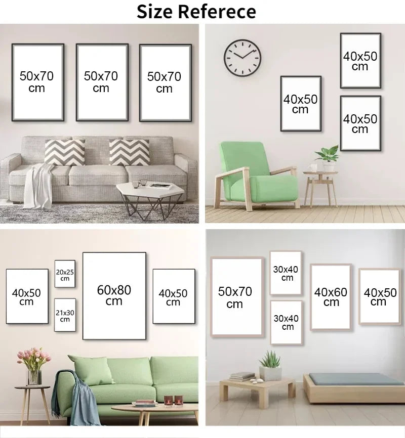 DecorBites™ Abstract Beach Body Canvas Print - Home Decor
